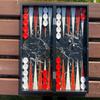 19"-inch Backgammon Board Set for Adults X Large Wooden Game Board Handmade Game Sets and Checkers - Gift idea for Dad, Anniversaries, Birthdays view 1