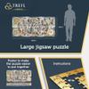 Trefl Ancient Celestial Maps 9000 Jigsaw Puzzle Prime 78"x37" Large Jigsaw with Ancient Map of The Sky, Thick Cardboard, BIO, ECO, Creative Fun for Adults and Children from 14 Years Old view 3