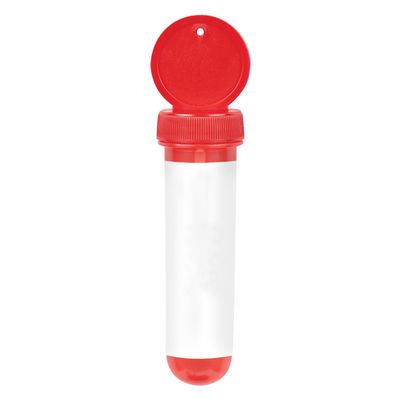 PromotionPros 1 Oz. Tube Bubble Dispenser - Sold in Pack of 250 - Red