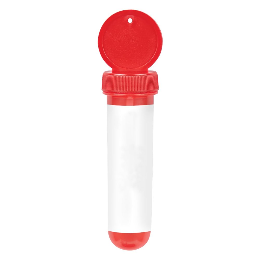 PromotionPros 1 Oz. Tube Bubble Dispenser - Sold in Pack of 250 - Red