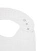 Little Unicorn Muslin Baby Bibs | Adjustable as Baby Grows | Soft Absorbent Muslin Fabric | For Eating, Drooling, Teething (White) view 3