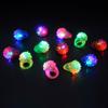 PowerTRC 48 Pack Flashing LED Light Up Jelly Rubber Rings Finger Toys for Kids | Colorful Bulk Event, Birthday, Rave, Concert, Party Favors Gifts Idea view 2