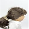 18 inch Doll Outfit-School Plaid Jumper include Blouse and Hair Accessory/Add on Option: Sock and Shoe (Doll is not included) (Pleated Skirt,White Sock, Shiny Black Shoe, Solid Khaki) view 3