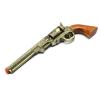13-Inch Decorative Western Classic Revolver Style, Body SMB-110 with Ornate Engravings, Suitable for Decoration, Collecting, Costuming and Cosplay, Role-Playing, Halloween (Gold) view 3