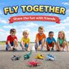 Liberty Imports Pull Back Airplanes Toys Vehicle Playset, Variety Pack of Helicopters, Stealth Bombers, Fighter Jets, Aircraft, Planes for Kids Toddlers Party Favors (24 Pack) view 3