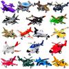 Liberty Imports Pull Back Airplanes Toys Vehicle Playset, Variety Pack of Helicopters, Stealth Bombers, Fighter Jets, Aircraft, Planes for Kids Toddlers Party Favors (18 Pack) view 1