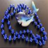 Bobble Head Shark Bead Necklace New Orleans Mardi Gras Cajun Carnival Favor Festival view 2