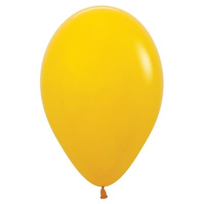 05" Fashion Honey Yellow Sempertex Balloons (50 Count) (Honey Yellow)