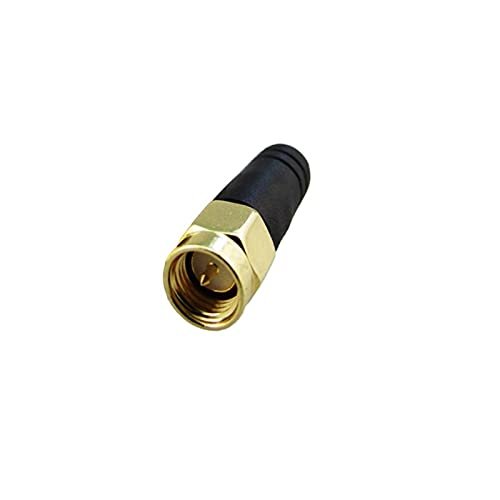 VERBANA FPV Drone Antenna 3db Aerial Directional SMA Male Connector Drone Antenna Repeater Booster Extender Length 25mm Part for FPV Drone Multirotor Spare Part (Color : Straight-1pc)