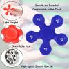 32 Pack High Speed Bearing Quiet Fidget Spinners Bulk, Stress Relief Sensory Fidget Toys Bulk for Kids, Birthday Return Gift Party Favors Classroom Prize Student Gifts Stocking Stuffers (32) view 4