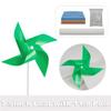 150 Pcs Pinwheels, Toy Wind Spinners and Party Favors Gifts for Kids, Outdoor Decorational Pinwheels for Yard and Garden (Dark Green) view 3