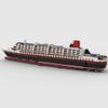 RIDID Cruise Ship Building Kit, 1/500 MS Poseidon Large Cruise Ship Model Assembly Ship Toy Sets, Creative MOC for Adults (2589PCS), I15ZR27719OFMFVKO view 3