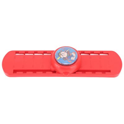 BTSEURY Touch High Jumping Trainer,Kids High Jump Training Toy Voice Broadcast Touch High Jump Counter Adjustable Lighting Growth Chart Exercise Jump Measurement Tool (Red)