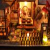 CuteQi Miniature House Kit DIY House Kit Creative Room with Furniture Tiny House Making Kit with Light and Music HandmadeCrafts Gift for Adults & Friends and Lovers(Forest Nest Haven) view 4