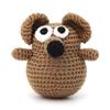 Cute Moles Crochet Doll Handmade Amigurumi Plush Toy VAC (Brown) view 3