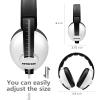 BBTKCARE Baby Headphones Noise Cancelling Headphones for Babies for 3 Months to 3 Years - white view 2
