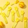 PullCrease 16 Pcs Big Softball Bubble Wands Party Favors Gifts Birthday Bubble Wand Bulk Softball Theme Birthday Party Supplies Decorations for Sport Lover Gifts Goodie Bag Stuffs view 3