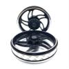 KEBEILEE CNC Upgrade Racing Alu Front & Rear Wheel Stormwheel Design For LOSI Promoto MX 1:4 view 3