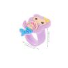 Vaguelly 24Pcs Little Girls Mermaid Rings Assorted Color Rings Toy Decorative for Kids Birthday Party and Pretend Play Accessories for Children, Random Color view 2