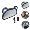 Vaguelly 1pc Rearview Mirror Led Lights Backseat Observation Mirror for Usb Rechargeable Car Interior Easy to Install Design view 2