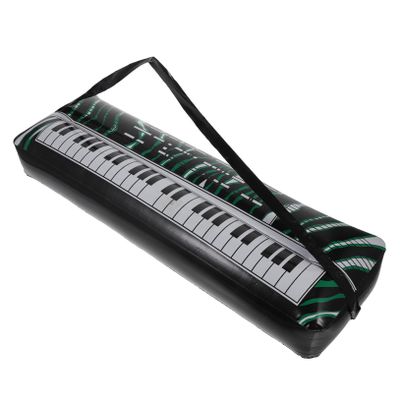 Toyvian Inflatable Electronic Keyboard Toy PVC Inflatable Party Props PVC Party Decorations Instrument Beach Photo Booth Props Instrument Supplies Guitar Child