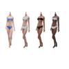 1/6 Scale Female Body,12inch Super Flexible Medium Bust Thin and Small Type Female Seamless Action Figure Body Collection (S24B Brown Skin 10.9inch Tall) view 1