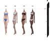 1/6 Scale Female Body,12inch Super Flexible Medium Bust Thin and Small Type Female Seamless Action Figure Body Collection (S24B Brown Skin 10.9inch Tall) view 2