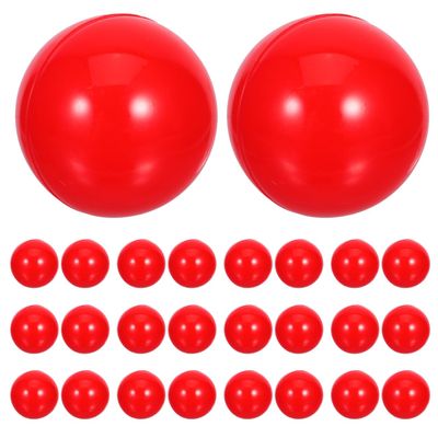 PRETYZOOM 50pcs Gumball Machine Refills Empty Colored Round Capsules Capsule Toys Small Plastic Balls 5cm Vending Machine Capsules Balls Small Bingo Raffle Drawing Capsule Vending