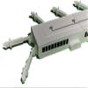 Airport Terminal with Jetbridges Compatible with Daron Toy Jets, 3D Printed view 2