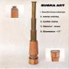 17inch Antique Telescope 1920 London Brass Maritime 15xVintage Pirate Spyglass Telescope view 2