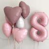 19th Birthday Balloon for Girls, 40 Inch Pastel Pink Number 19 Foil Balloons Self Inflating, Big Mylar Helium Light Pink 19 Balloons for Women Birthday Decor Anniversary Party Decorations Supplies view 4