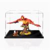 HAIWENFEIQI Acrylic Display Case for Lego76394 Phoenix, Transparent Dustproof Display Box Compatible with Lego76394 Building Kits, 40x 25 x 20CM (3mm) view 1
