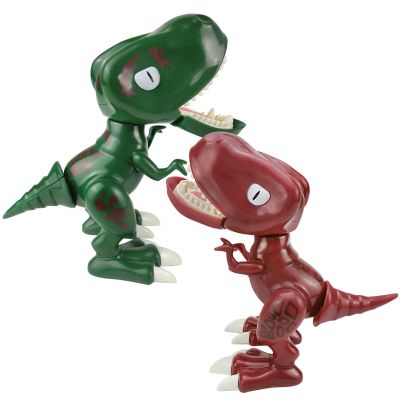 WPWWPPY Large Tyrannosaurus Rex cartoon Jurassic dinosaur monster baby birthday cake dessert decoration ornament toy,