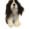 Springer Spaniel 12" Plush Toy Dog Plushie Can Be Personalized & Customized With An Engraved Tag, Collar and Stunning Gift Wrap view 1
