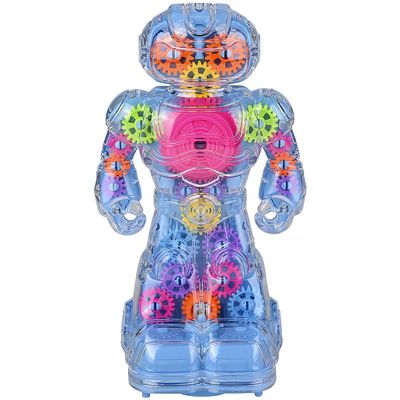 8.5" Light-Up Gear Robot