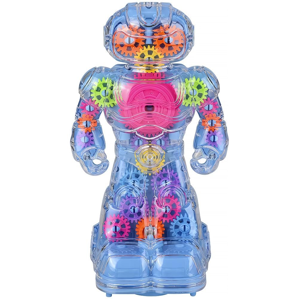 8.5" Light-Up Gear Robot