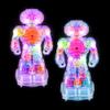 8.5" Light-Up Gear Robot view 4