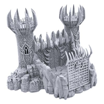 EnderToys Hellgate by Printable Scenery, 3D Printed Tabletop RPG Scenery and Wargame Terrain 28mm Miniatures