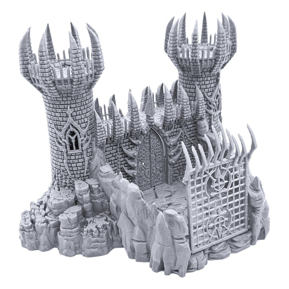 EnderToys Hellgate by Printable Scenery, 3D Printed Tabletop RPG Scenery and Wargame Terrain 28mm Miniatures