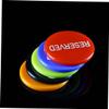 BESTonZON 2sets Poker Chips Blind Markers Include Little Missed Big Blind Kill Buttons Dealer Poker Button 5pcs*2 view 4