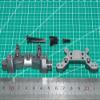 Shock Tower Part Compatible with 16170 16180 MJX Hyper GO 16207 16208 16209 16210 H16BM H16GT H16DR H16 1/16 Rc Car Front Rear Shocks Mount Aluminum Alloy Metal Upgrade 2Pcs(Titanium) view 3