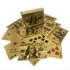 10 Decks - Gold Diamond Playing Cards - Durable and Waterproof, Perfect for Magic, Poker, Parties, and Special Occasions. ($100 Bill Theme) view 3