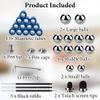 SUKIPIN Magnetic Fidget Pen, Blue Fidget Pen, Magnet Fidget Pens for Adults, Fidget Pen for Valentines Day Gifts, Easter Basket Stuffers (Blue) view 3