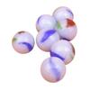 ibasenice 50pcs Patterned Glass Marbles Colored Glass Beads for Boy Girl Craft Smooth Texture Lightweight Portable for Games Decor Jewelry Making view 1