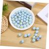 ibasenice 50pcs Patterned Glass Marbles Colored Glass Beads for Boy Girl Craft Smooth Texture Lightweight Portable for Games Decor Jewelry Making view 4