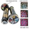 BAZROSS Handmade Brass Kaleidoscope Educational Gift | Vintage Collection Replica, Birthday, Every Occasion Gift for Adults and Kids - Brass Kaleidoscope with Double Wheel - (Pack of ONE) view 2