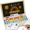 Montessori Toys 11.8" Laptop Preschool Learning Activities 3 Year Old Boy Gift, Pretend Play Toddlers Birthday Gift ,Learning and Educational Toys for 3 4 5 6 7 8 Year Old Kids view 2