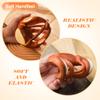 ToysCentral Basics Fake Food Realistic Artificial Bread Cupcake Slice Fake Donuts Desserts Decoration Macaroon Birthday Faux Fruit Simulation Croissant Fake Model Pu Photography(K) view 2