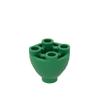 Gobricks GDS-1194 24947 30367 Brick Round 2x2x1 1/3 Inverted, Green, 50 pcs view 1