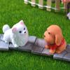 12 Pcs Mini Dog Figure Animal Toys Cake Topper Puppy Figures Miniature Dog Figurines Collection Playset for Christmas Birthday Gift Desk Decorations view 4